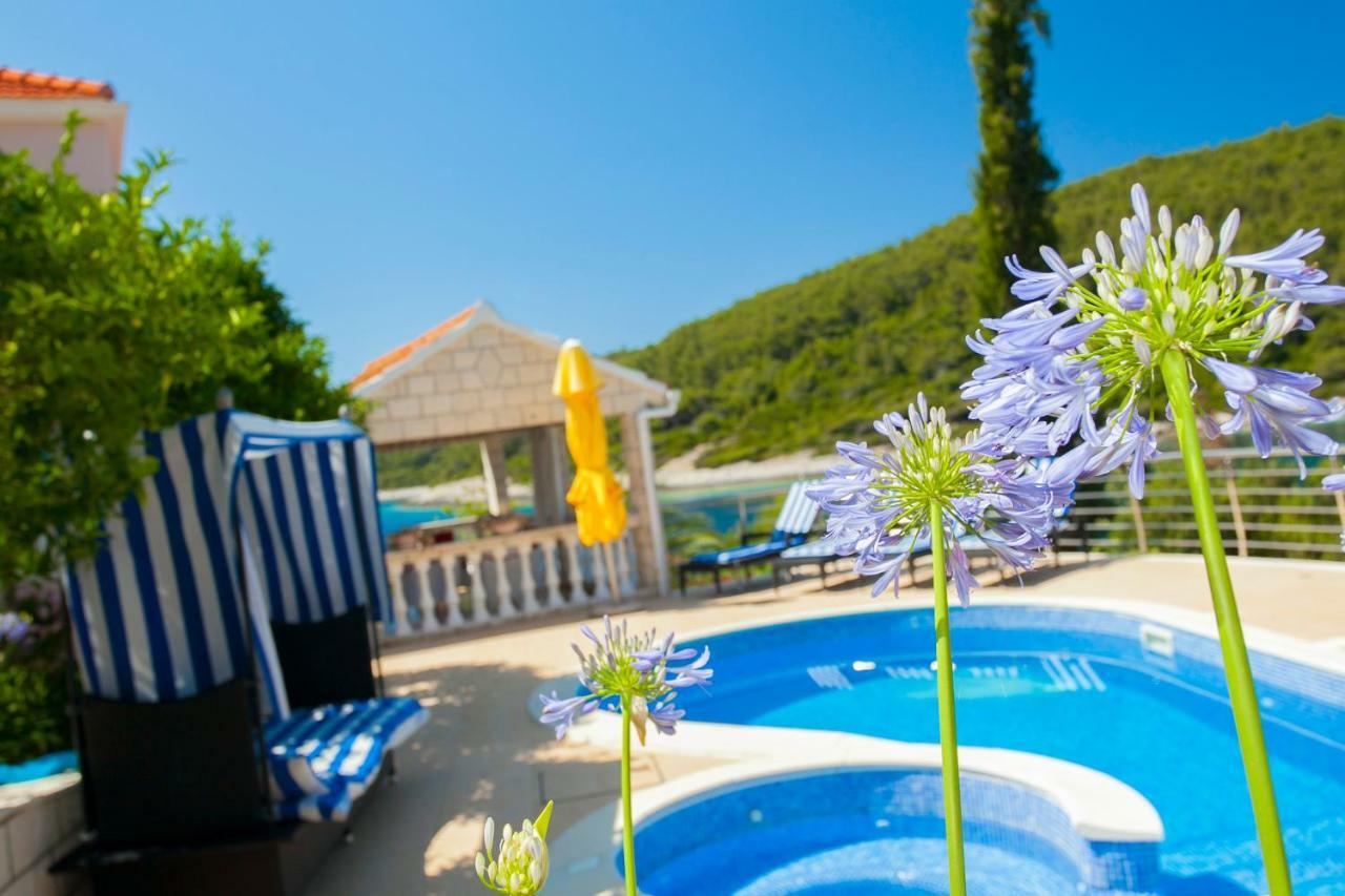 Waterfront Villa With Pool Vela Luka Exterior photo
