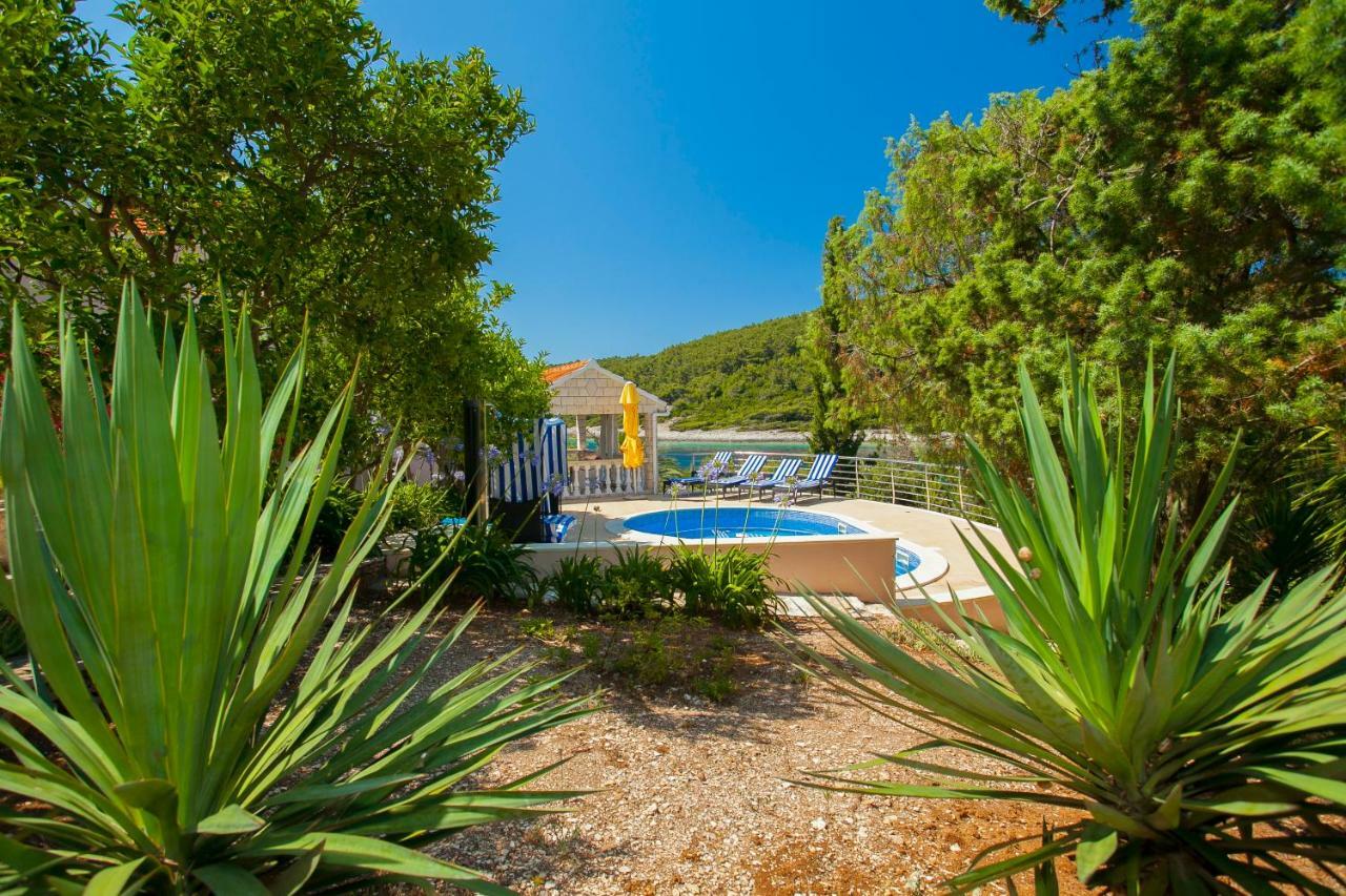 Waterfront Villa With Pool Vela Luka Exterior photo
